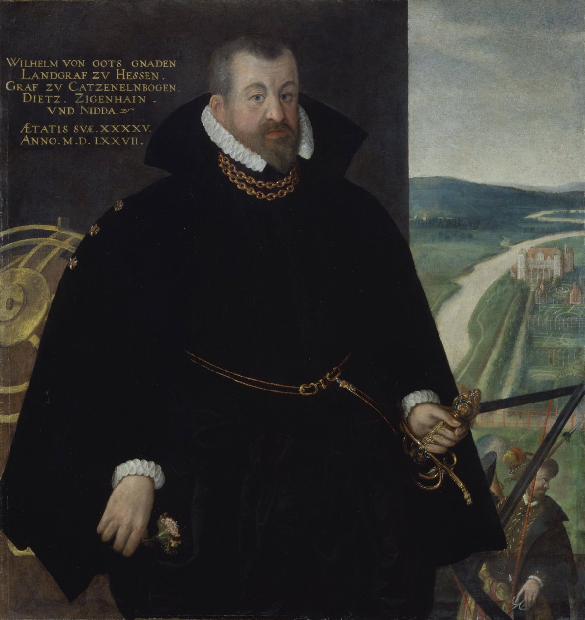 Vilmos IV Hesse-Kassel földgrófja alkotó: Kaspar van der Borcht