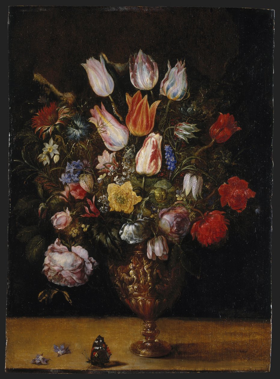 Virágok vázában alkotó: Kasper or Gaspar van den Hoecke