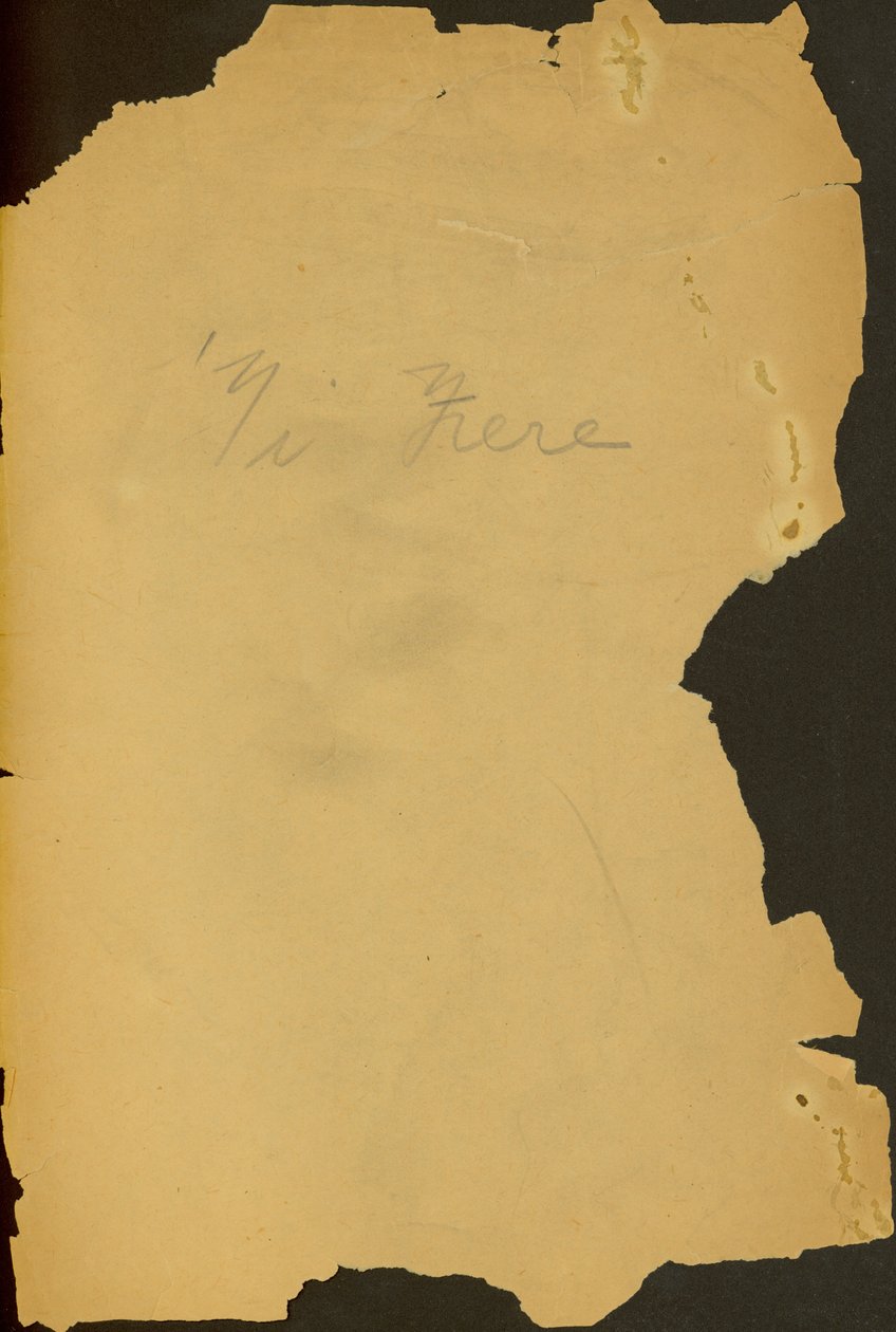 A kéziratból több oldal hiányzik alkotó: Kate Chopin