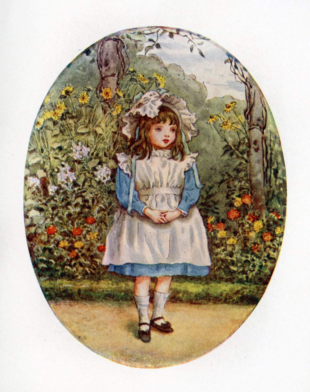 Joan Ponsonby, 1891, írta Kate Greenaway. alkotó: Kate Greenaway
