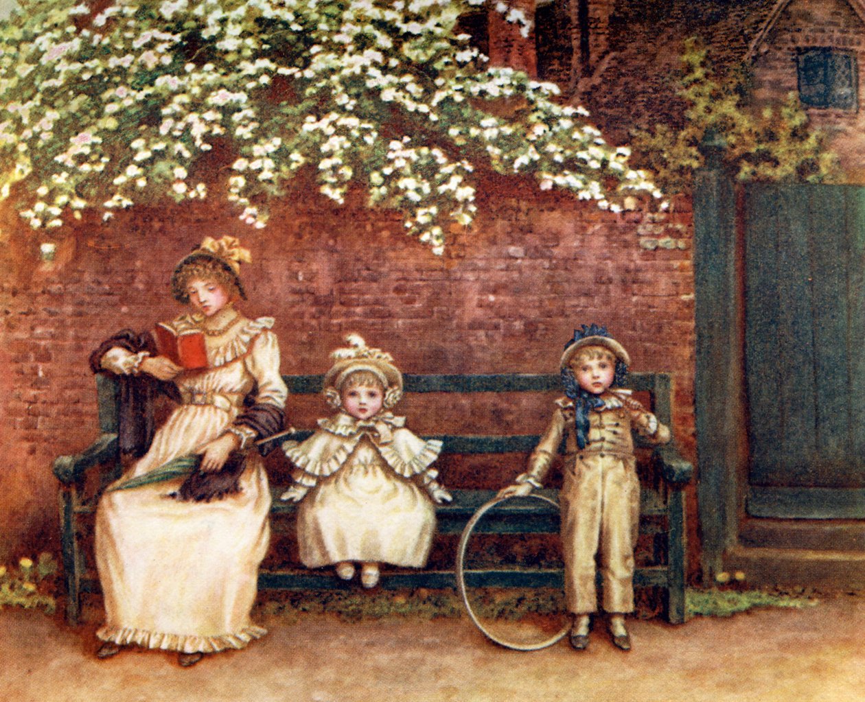 A kerti szék Kate Greenawaytől. alkotó: Kate Greenaway