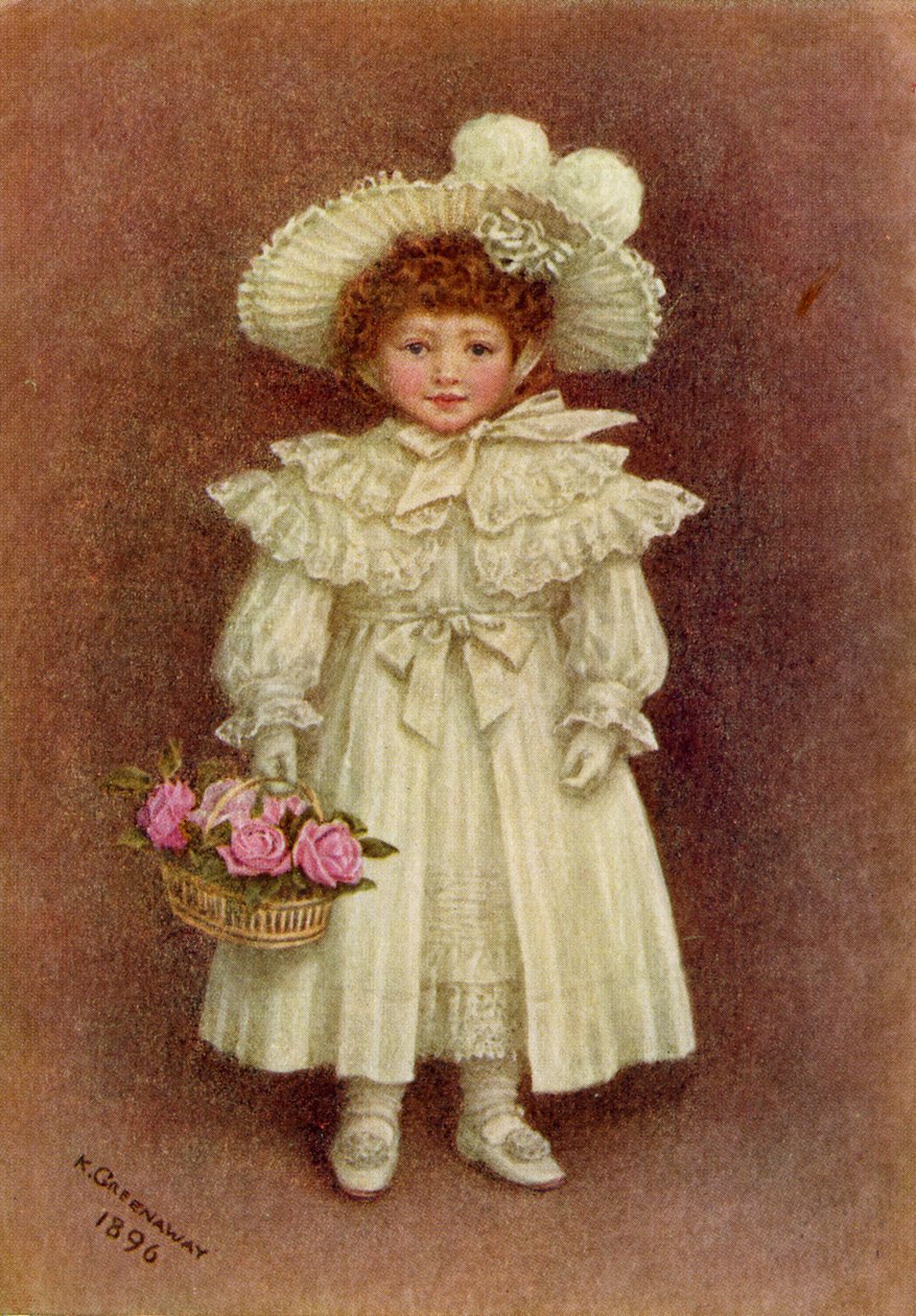 Vera Evelyn Samuel, 1896, írta Kate Greenaway alkotó: Kate Greenaway