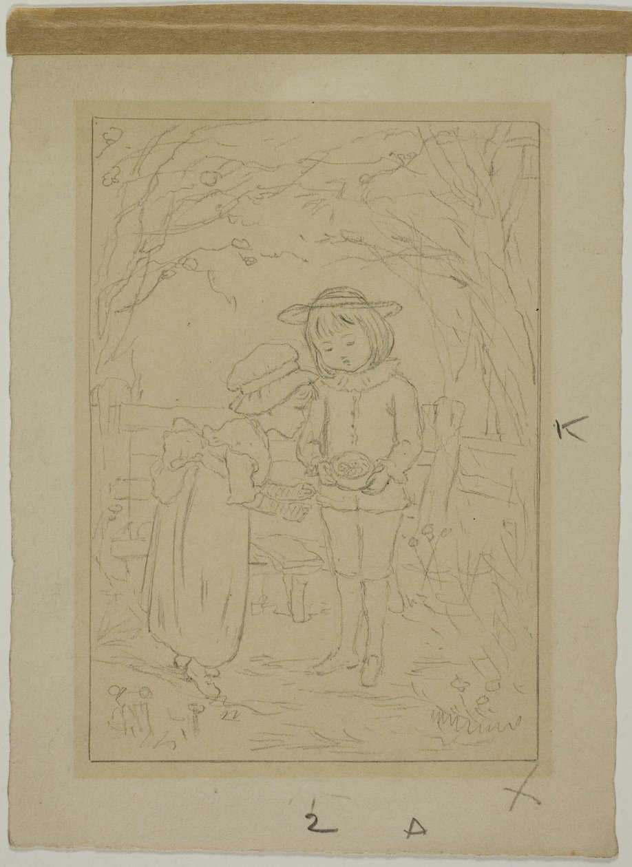 A madárfészek felfedezése alkotó: Kate Greenaway