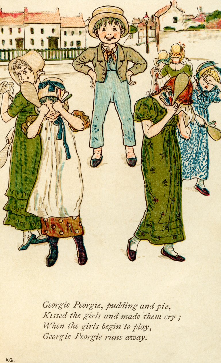 Georgie Peorgie puding és alkotó: Kate Greenaway