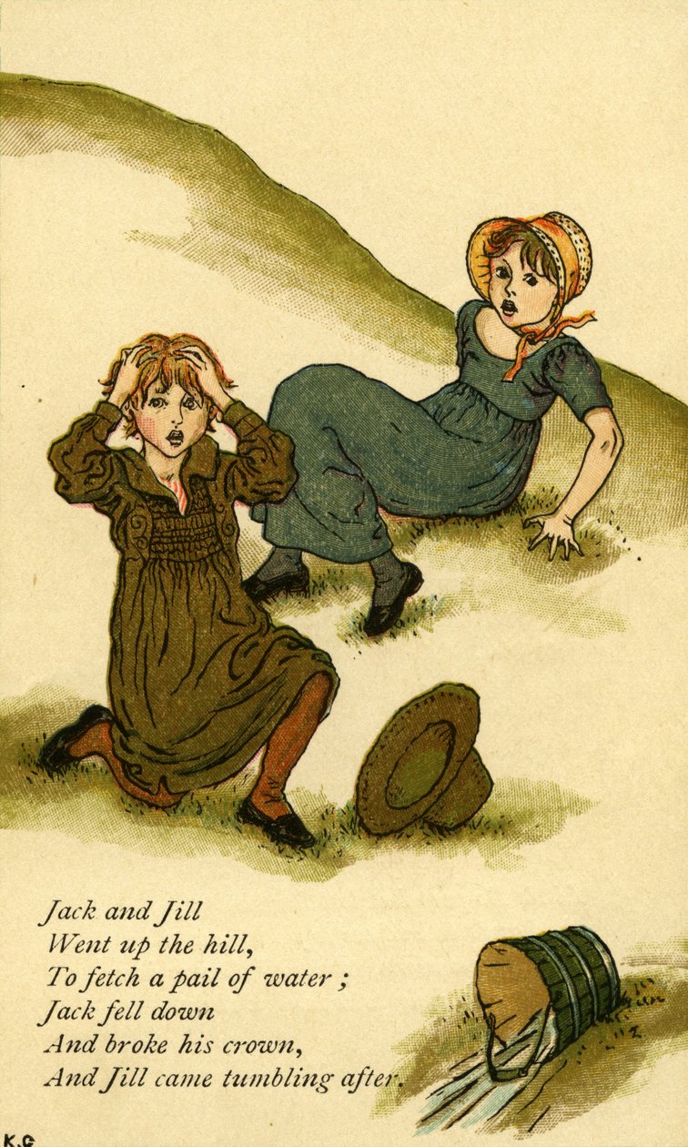 Jack és Jill illusztrálta alkotó: Kate Greenaway