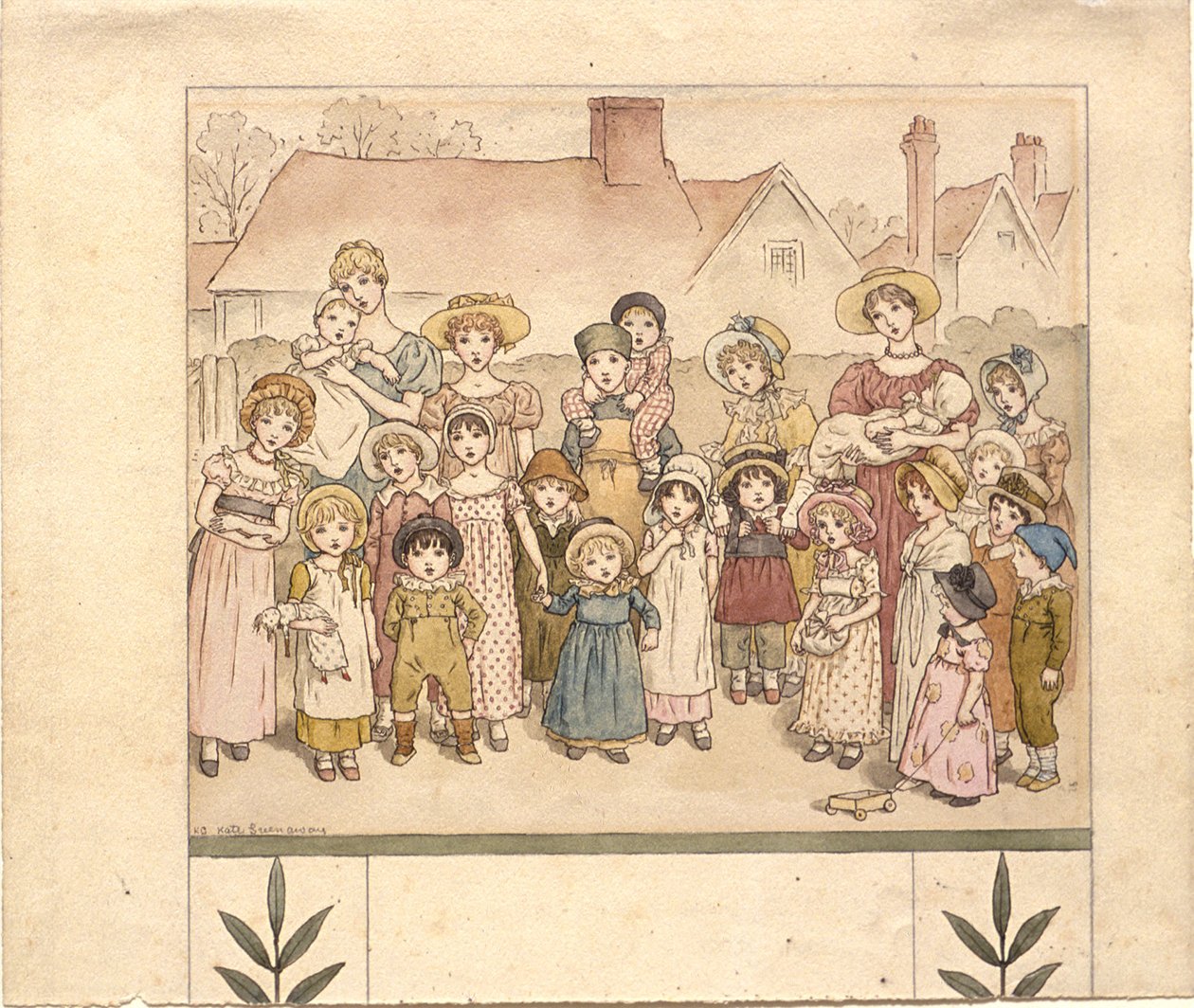 Utcai előadás alkotó: Kate Greenaway
