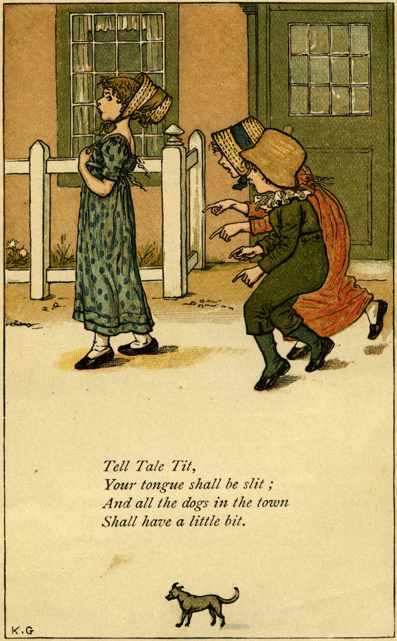 Tell Tale Tit óvoda alkotó: Kate Greenaway