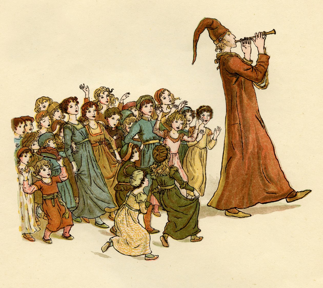 A hamelini pipás alkotó: Kate Greenaway