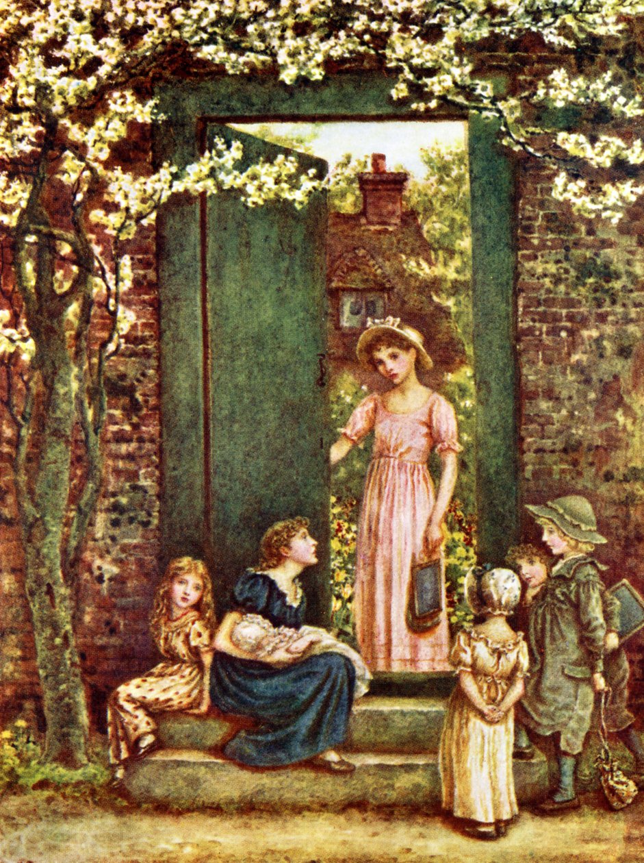 Kate Greenaway nyitott ajtó alkotó: Kate Greenaway