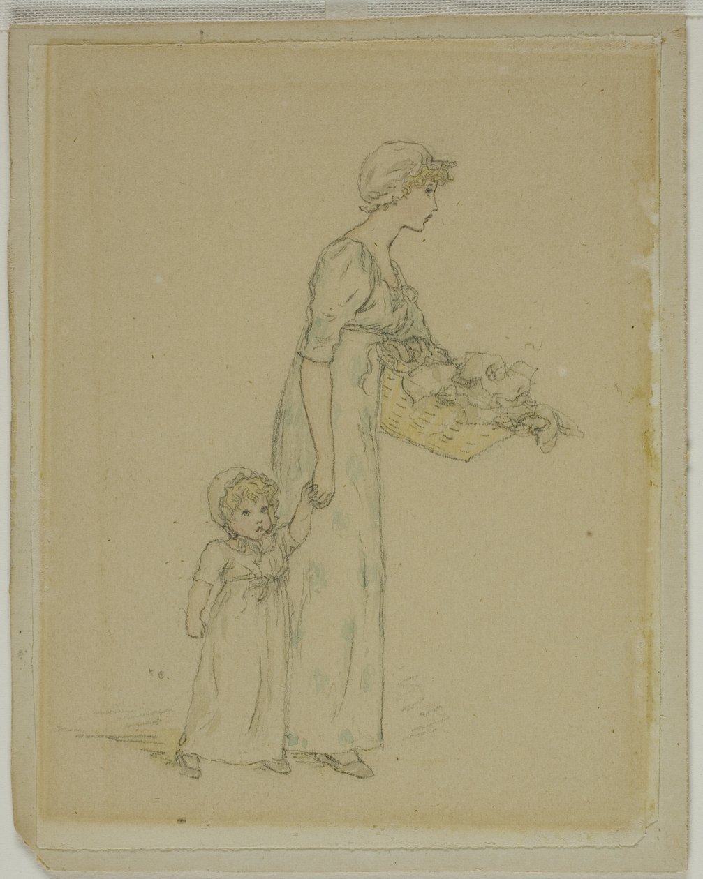 Nő gyermekkel alkotó: Kate Greenaway