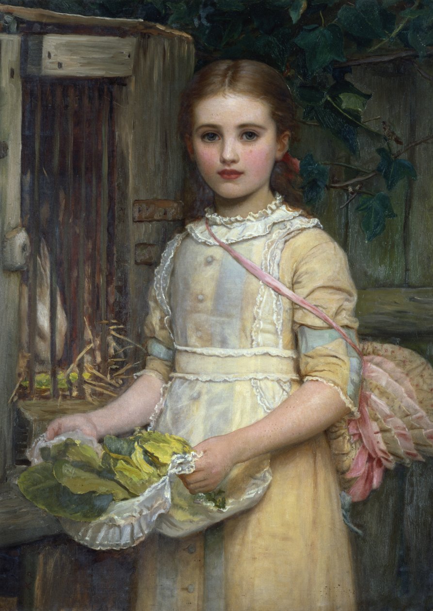 A nyúl etetése alkotó: Kate Perugini