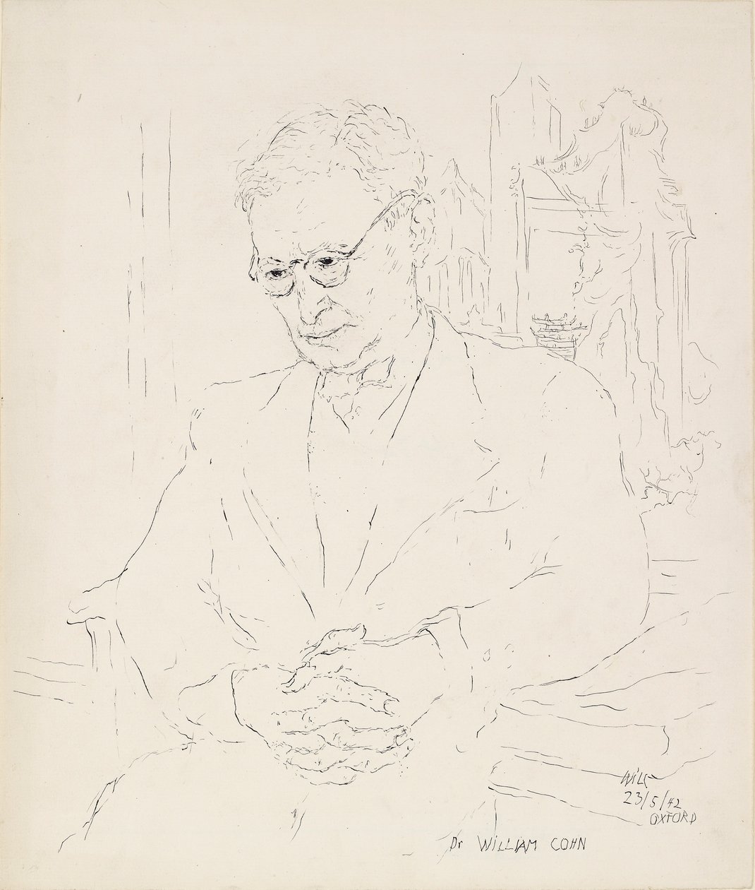 Dr. William Cohn, 1942. május 23 alkotó: Katerina Wilczynski