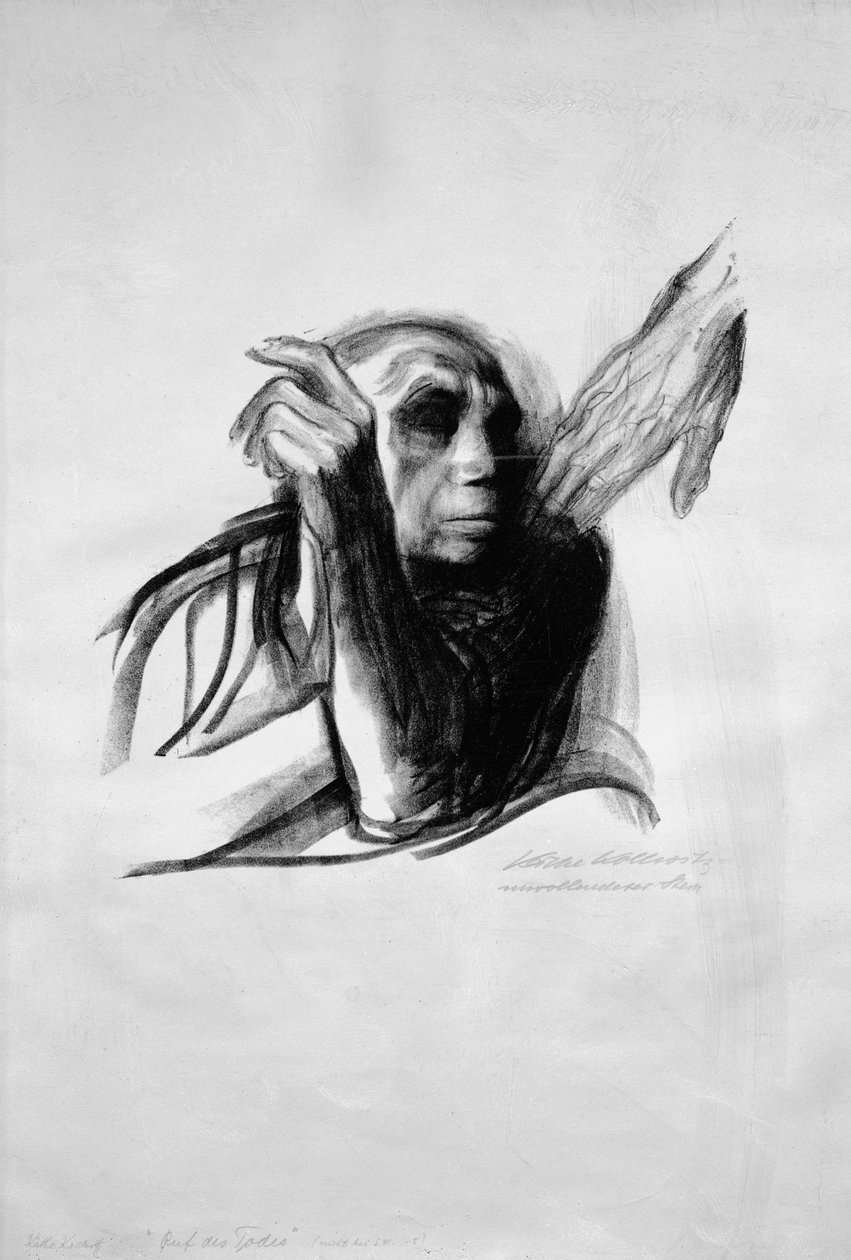 Halottak hívása, 1939 alkotó: Käthe Kollwitz