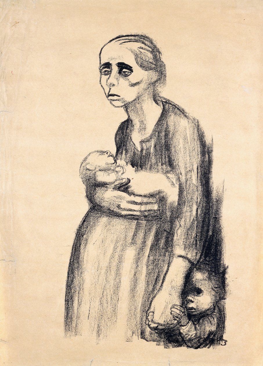 Plakát a 218. bekezdés ellen, 1924 alkotó: Käthe Kollwitz