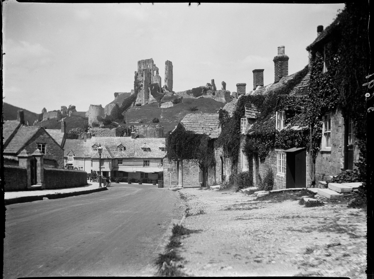 Corfe kastély, Purbeck, Dorset alkotó: Katherine Jean Macfee