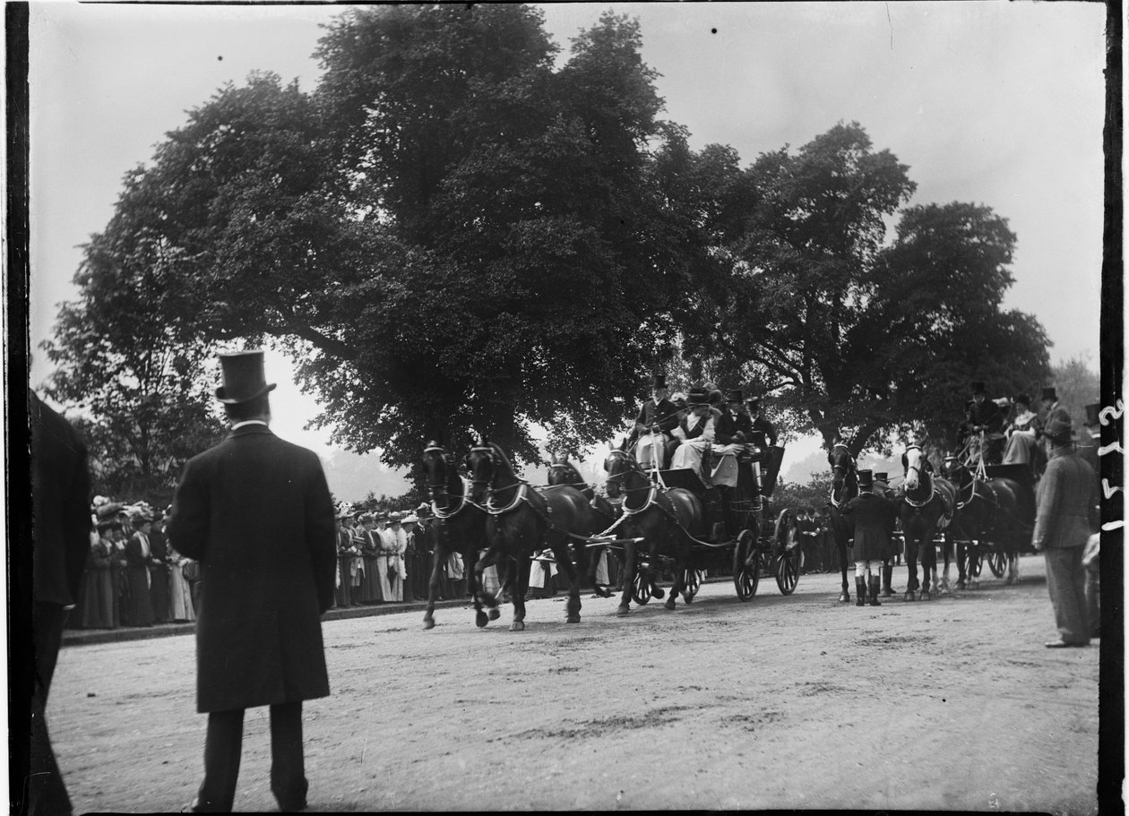 Hyde Park, City Of Westminster, London, 1907.06.01. (f/w fotó) alkotó: Katherine Jean Macfee