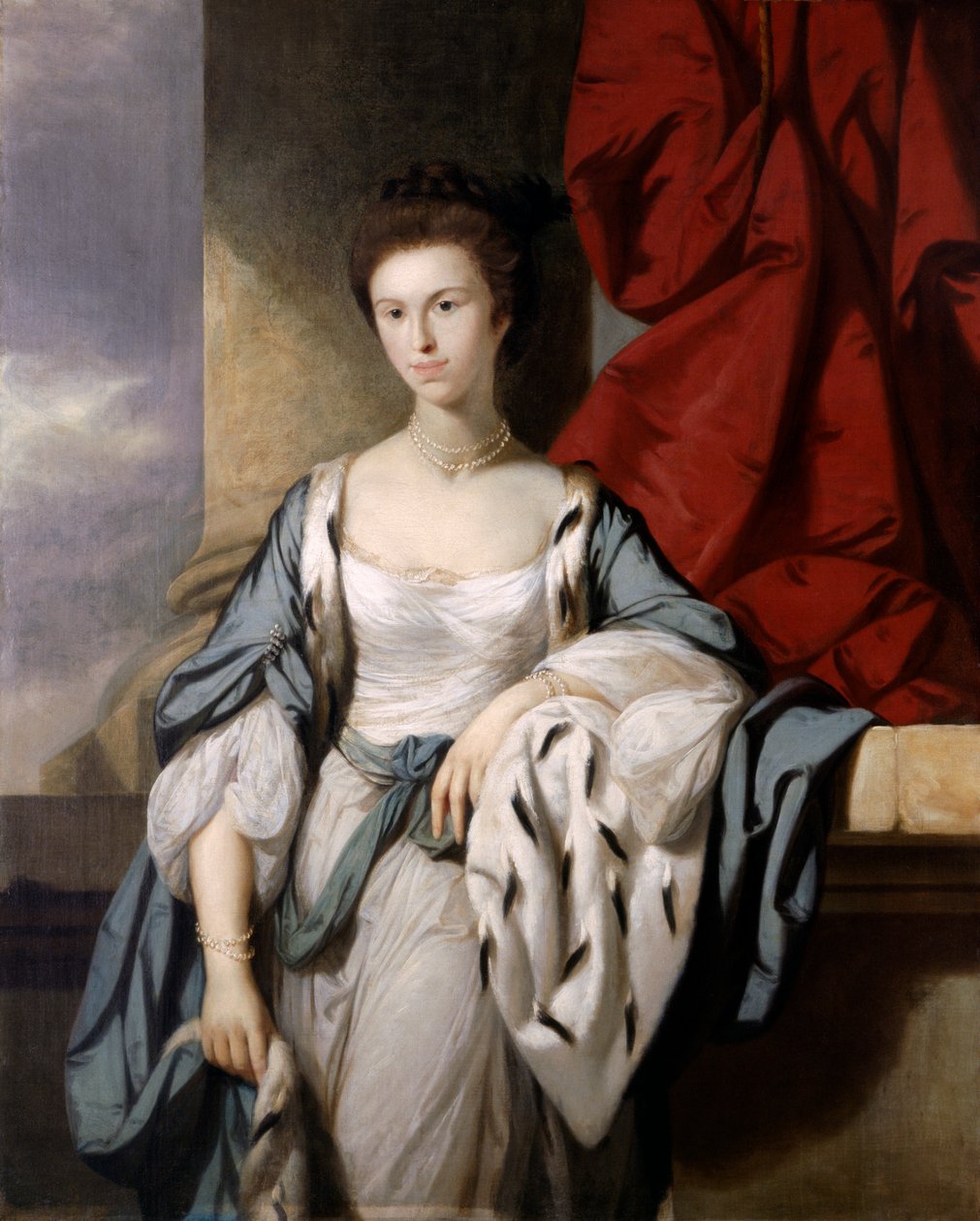 „Maria Constantina Trevor, Suffolk grófnője”, 18. század alkotó: Katherine Read