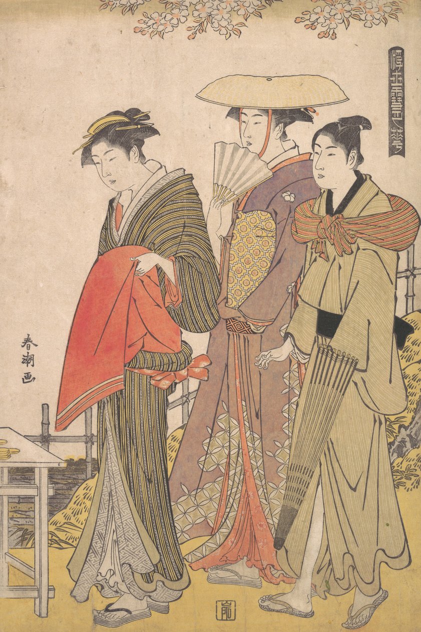 A lebegő világ szépsége, 1780-1795. alkotó: Katsukawa Shuncho