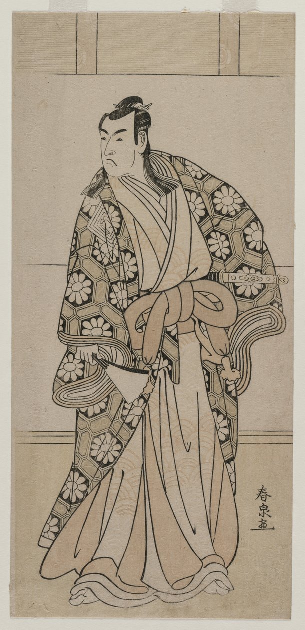 Ichikawa Monnosuke II, mint egy Úr alkotó: Katsukawa Shunkō II