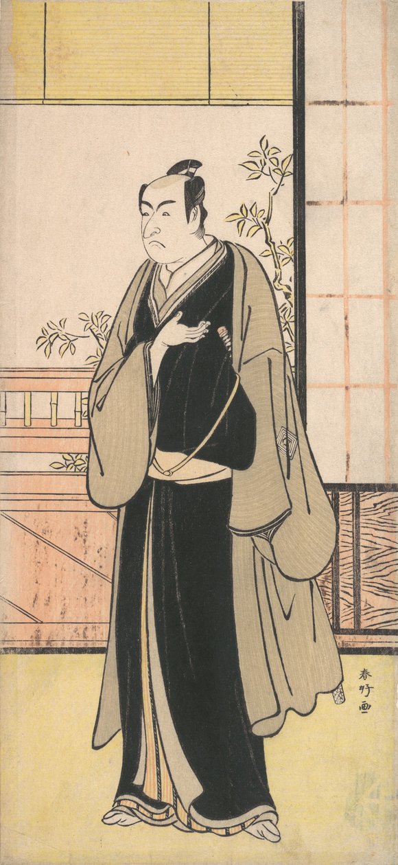 Tee c and r Ichikawa Kadonosuke Good s Engedélyezési terület, nem? 1777. alkotó: Katsukawa Shunko