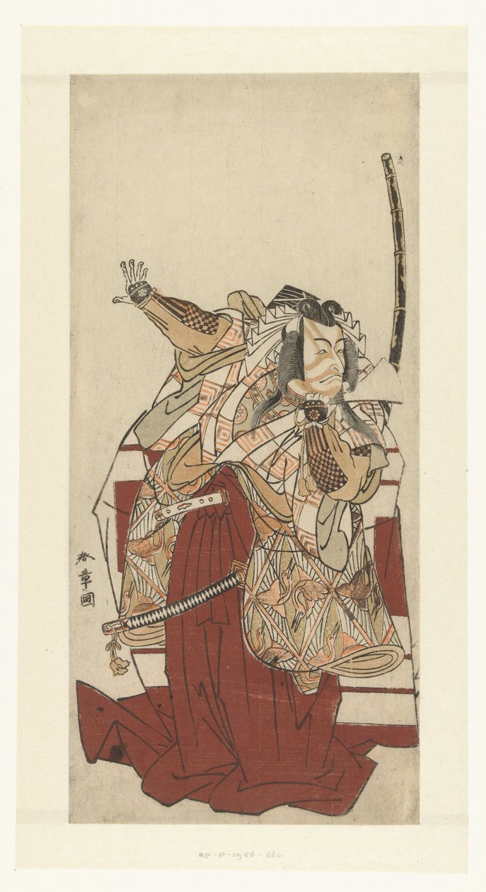 Ichikawa Danjuro tag Een egy ideig alkotó: Katsukawa Shunsho