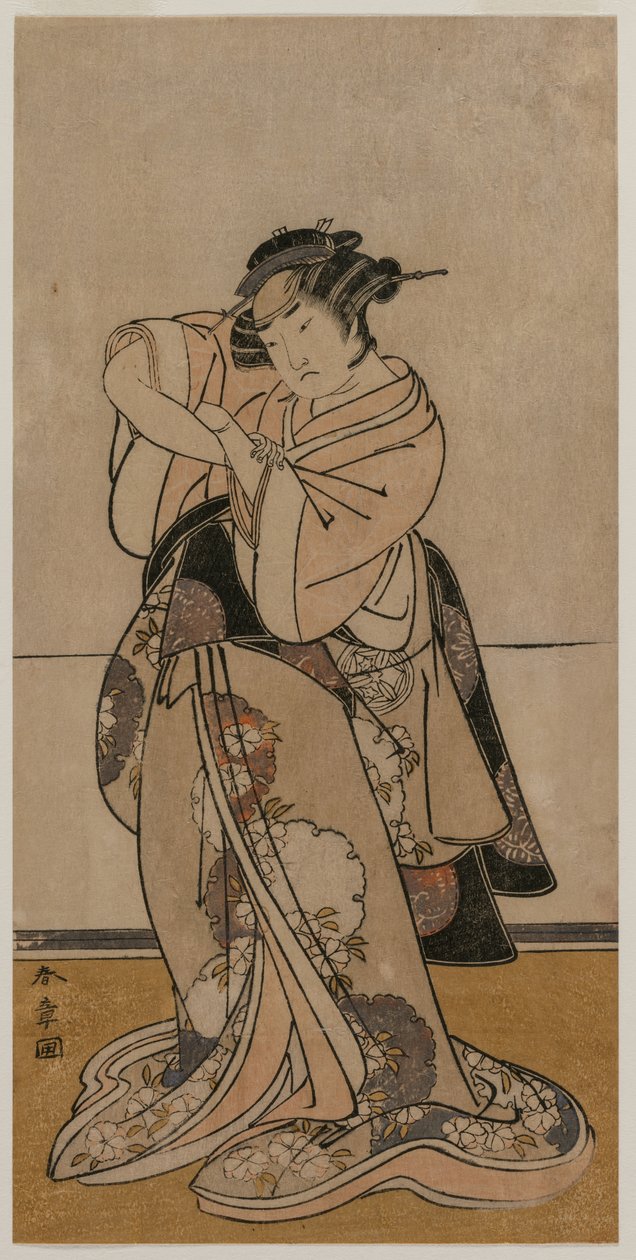 A c és r Yamashita és Ozo alkotó: Katsukawa Shunsho