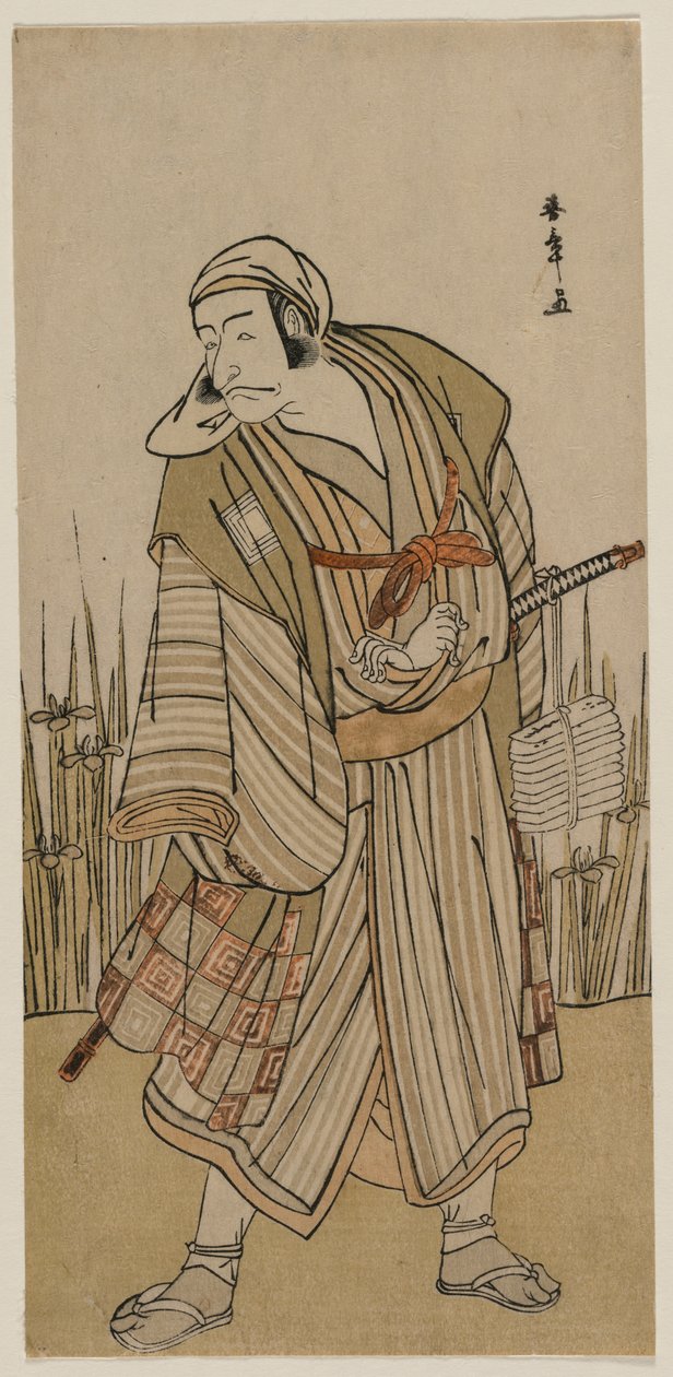 Ichikawa Dan Juro V As A T Love er Be Mr. Cu MP s, c. 1780. alkotó: Katsukawa Shunsho