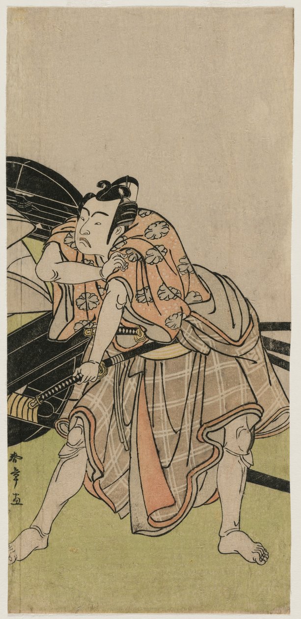 Ichikawa Yaozo jó mint Sakuramaru, 1776. alkotó: Katsukawa Shunsho