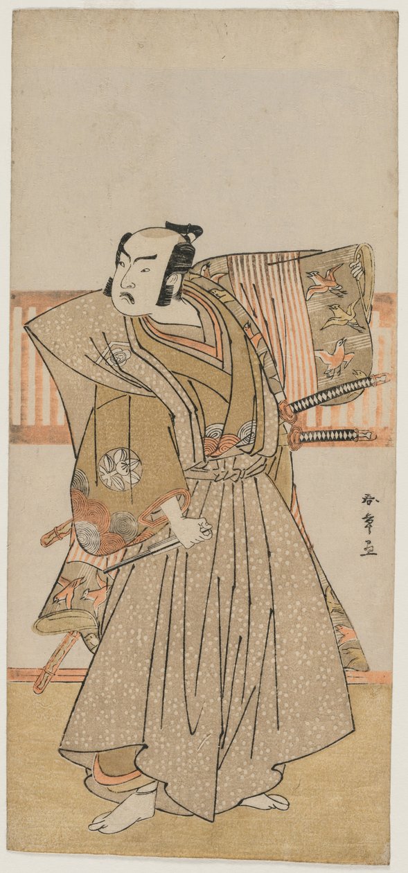 Ichimura Uzaemon Doctor X. Őse Juro, nem 1770-es évek. alkotó: Katsukawa Shunsho