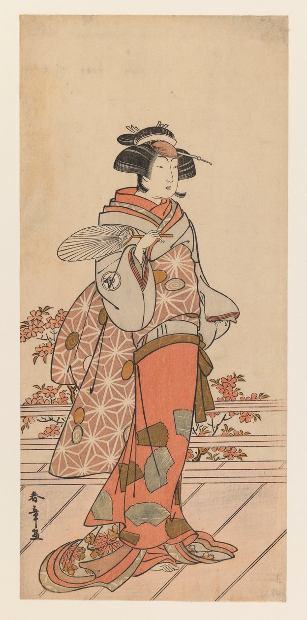 Iwai Hanshiro IV, 1785 körül (színes fatömbnyomat) alkotó: Katsukawa Shunsho
