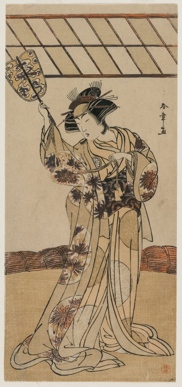 Segawa Kikunojō III mint Terror alkotó: Katsukawa Shunsho