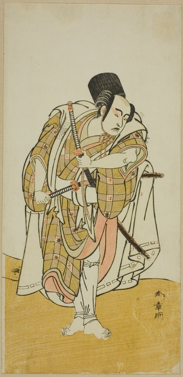 A színész Ichikawa Yaozo II (?) alkotó: Katsukawa Shunsho