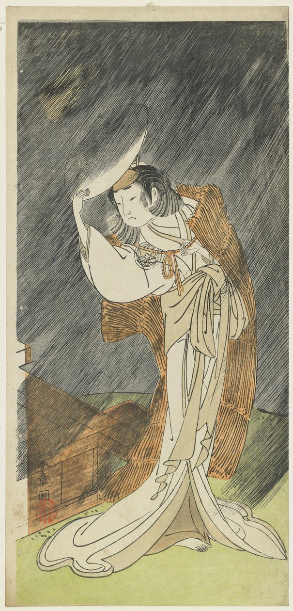 Yamashita Kinsaku jó, mint tea dy Asaka alkotó: Katsukawa Shunsho