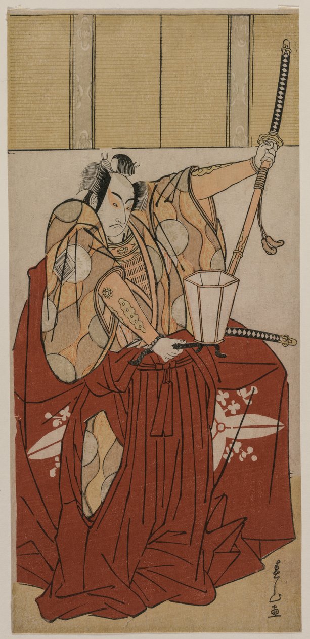Ichikawa Monnosuke Ichikawa Monnosuke Suetake, 1781. alkotó: Katsukawa Shunzan