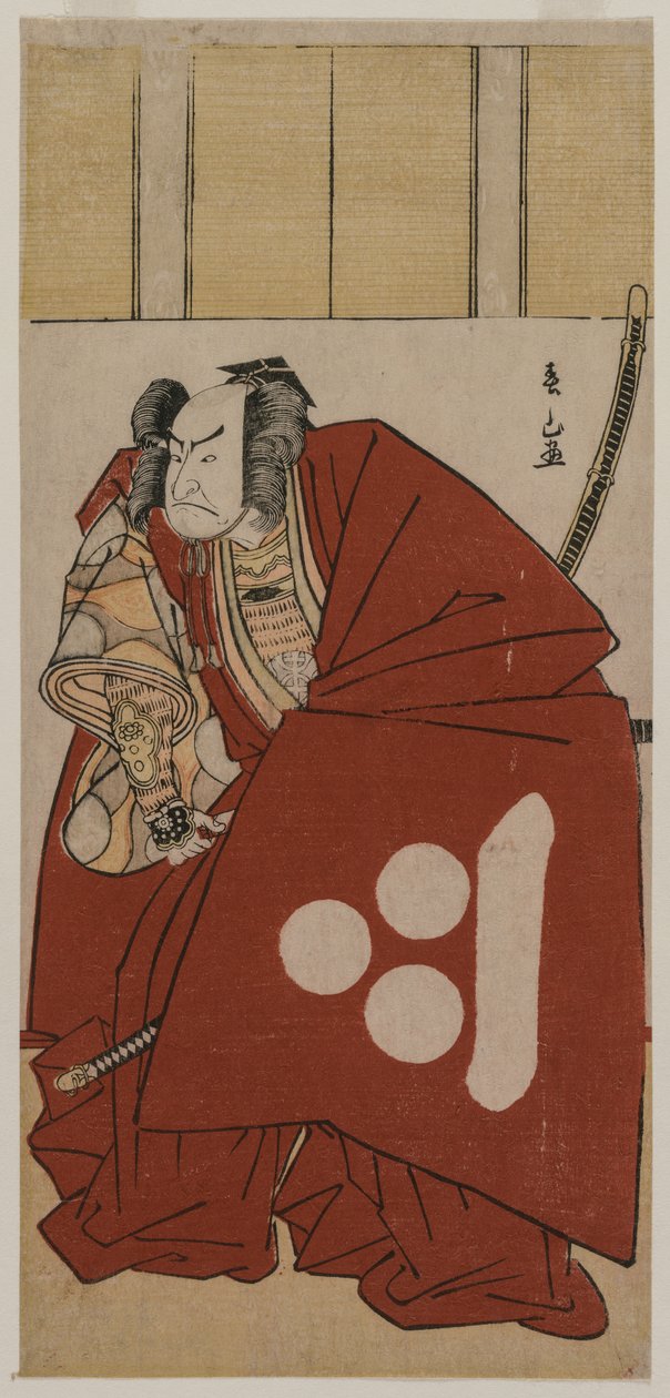 Nakamura Nakamura Doctor Watanabe no Tsuna néven, 1781. alkotó: Katsukawa Shunzan