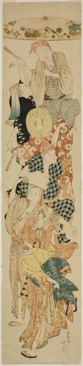 Bon Festival Dance alkotó: Katsushika Hokusai