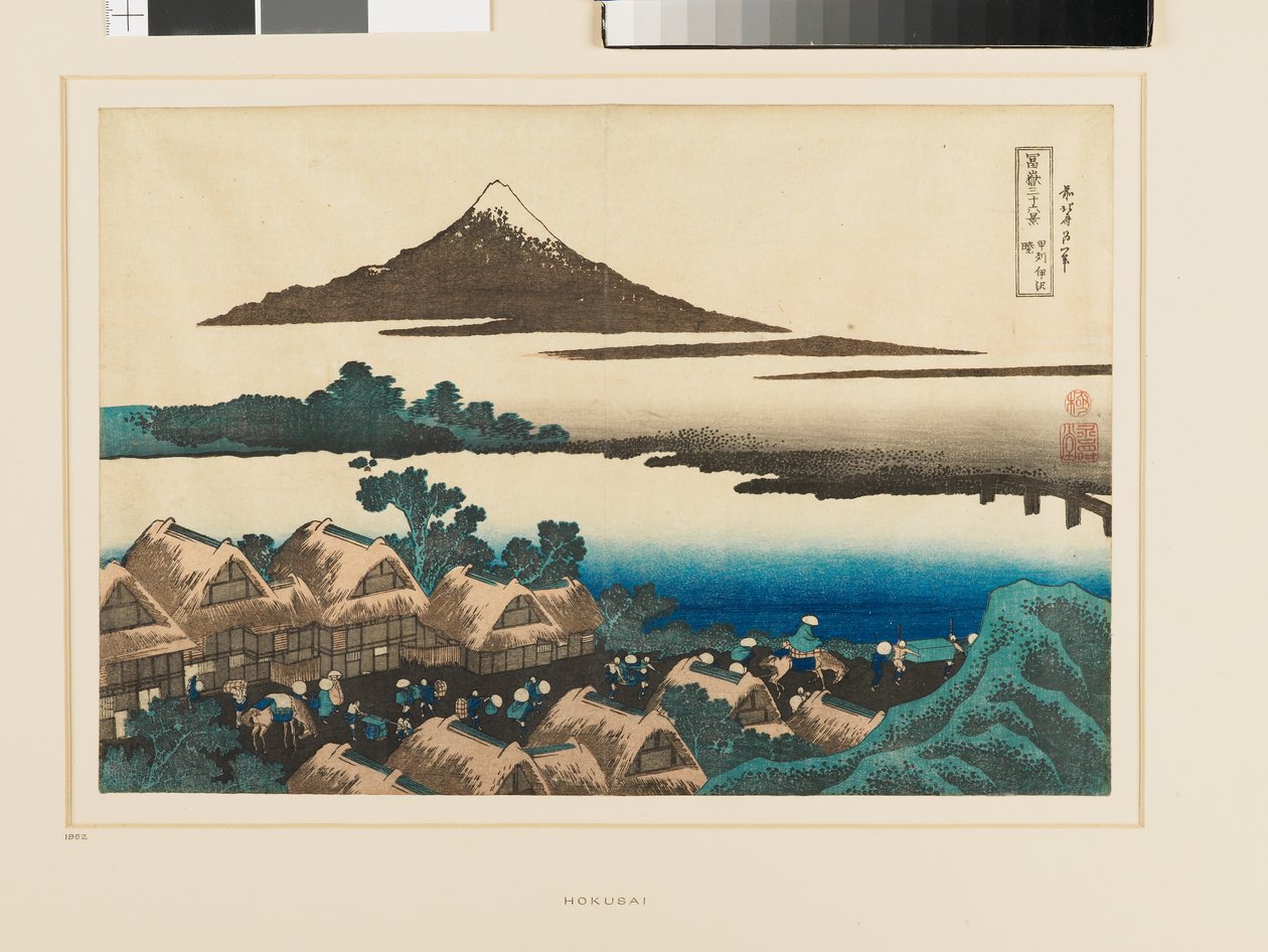 Hajnal Isawa-ban, Kai tartományban alkotó: Katsushika Hokusai