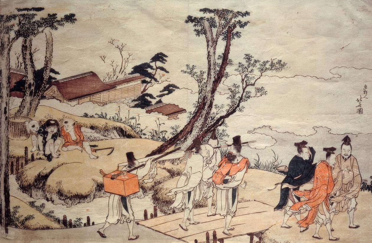 A 36 költő alkotó: Katsushika Hokusai