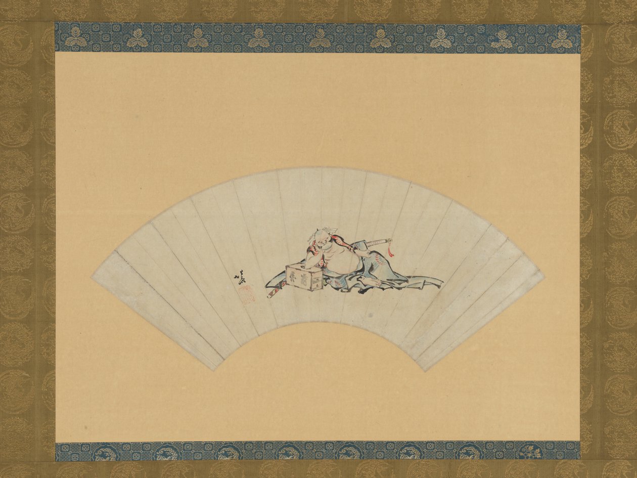 A részeg Asaina alkotó: Katsushika Hokusai