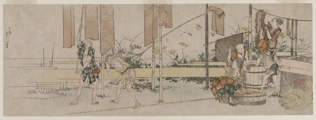 Festők a munkahelyen alkotó: Katsushika Hokusai