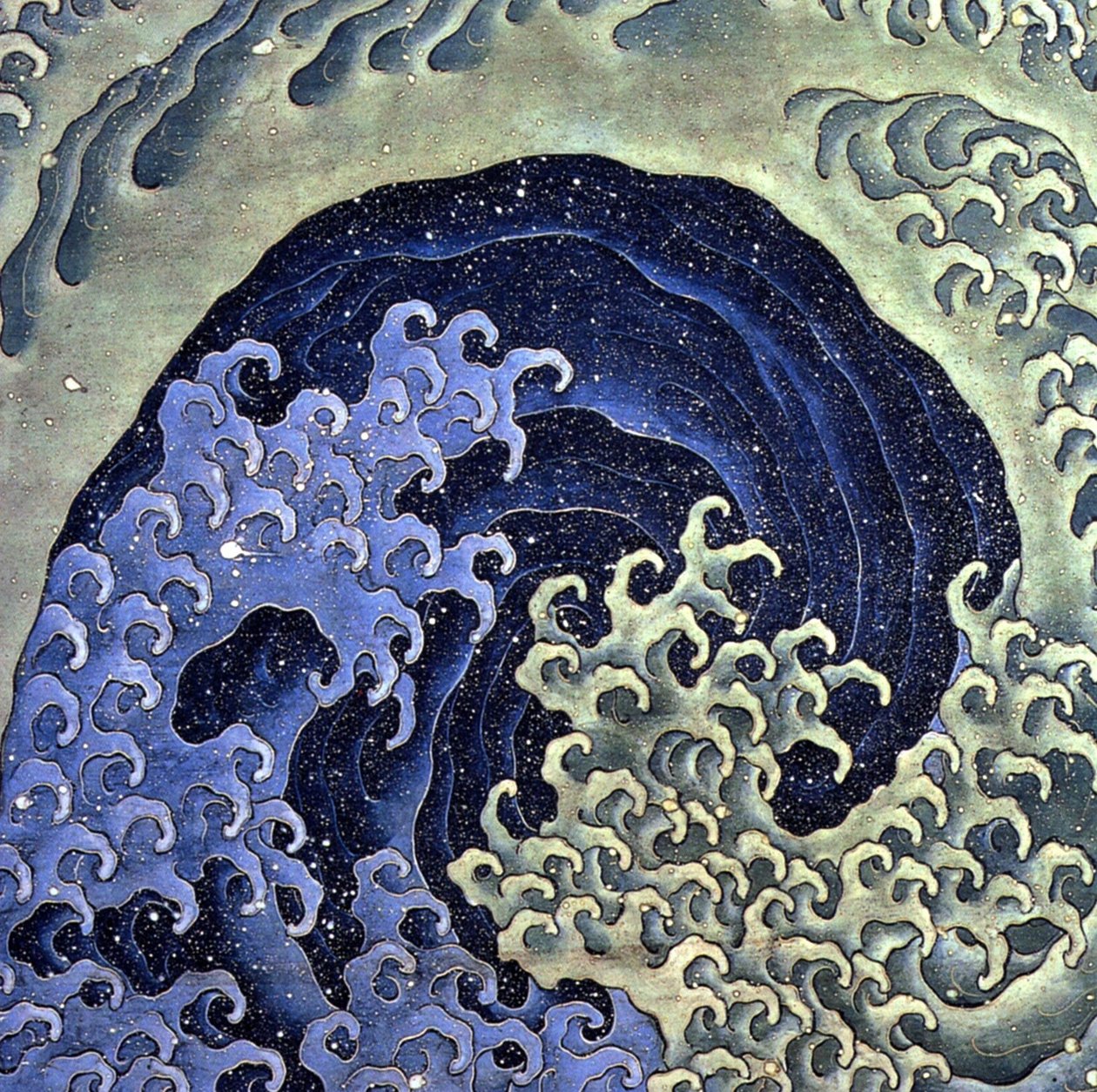 Női hullám alkotó: Katsushika Hokusai