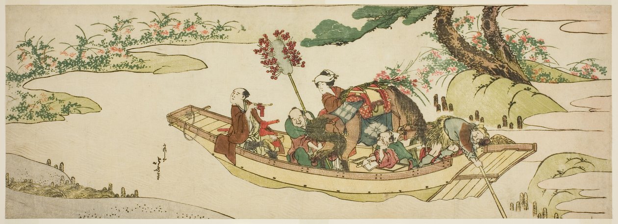 Komphajó alkotó: Katsushika Hokusai