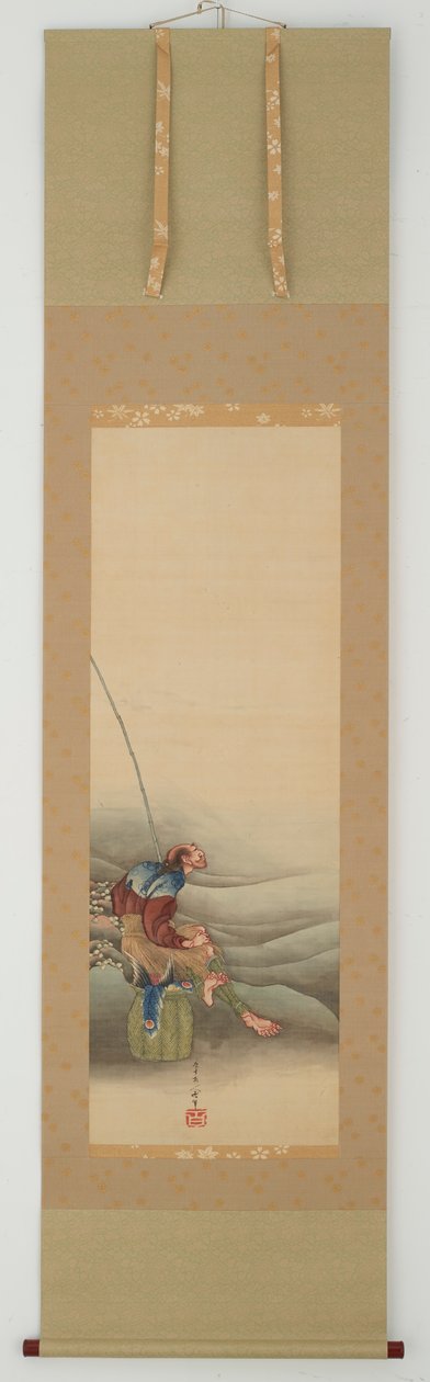 Halász, Edo-korszak, 1849. alkotó: Katsushika Hokusai