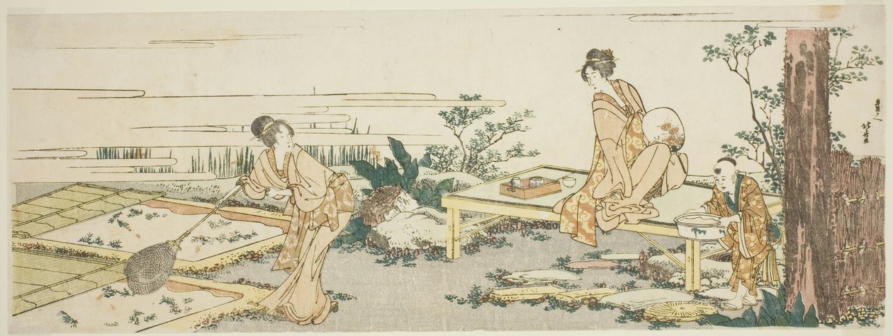 Aranyhal farm alkotó: Katsushika Hokusai