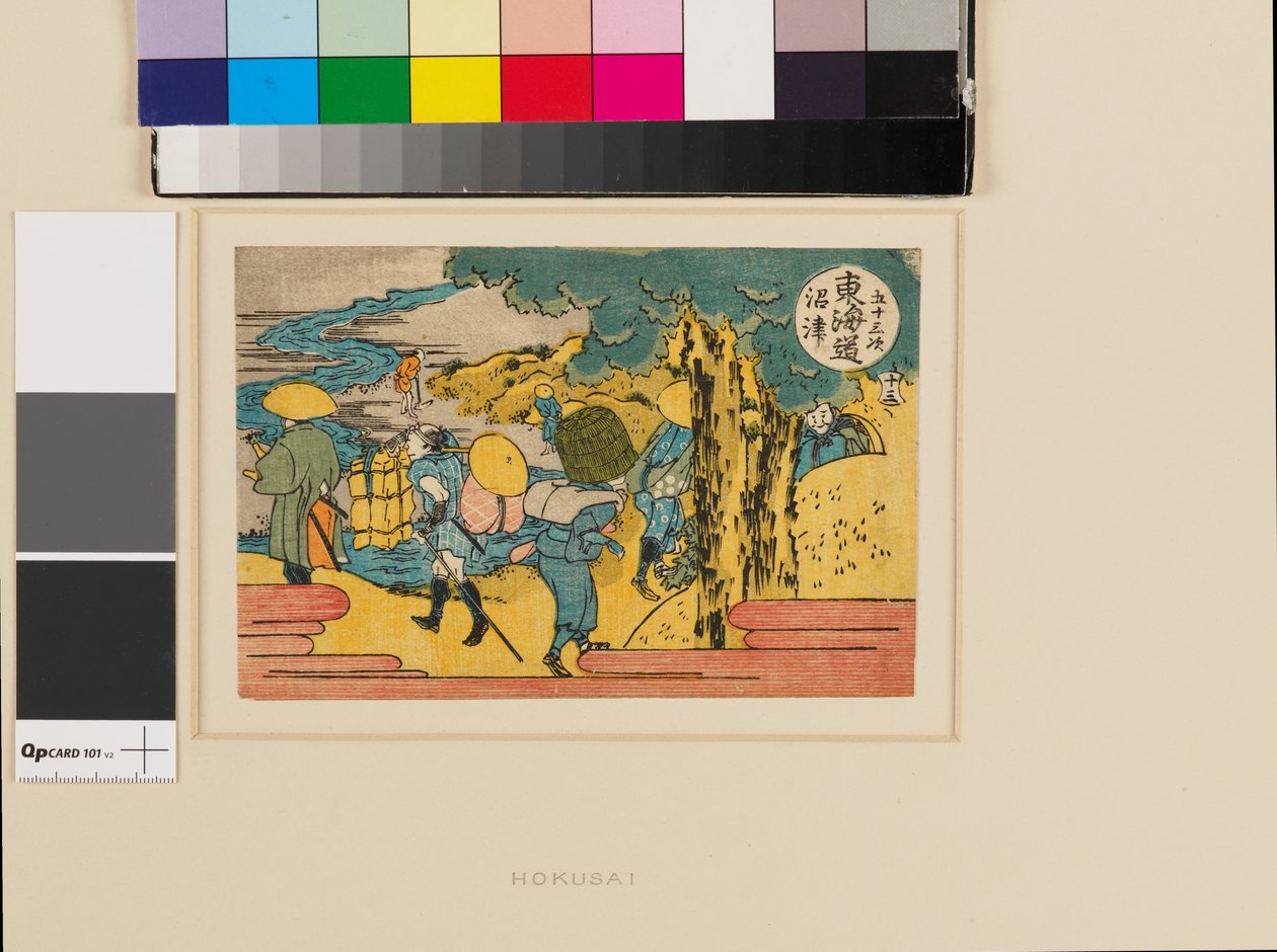 Numazu alkotó: Katsushika Hokusai