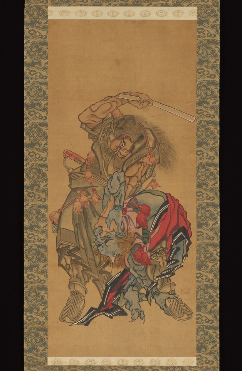 Shōki, a démonok legyőzője alkotó: Katsushika Hokusai