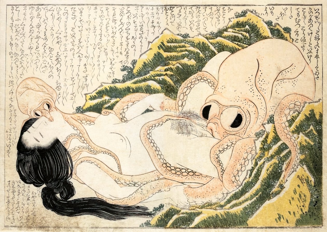 A halász feleségének álma alkotó: Katsushika Hokusai
