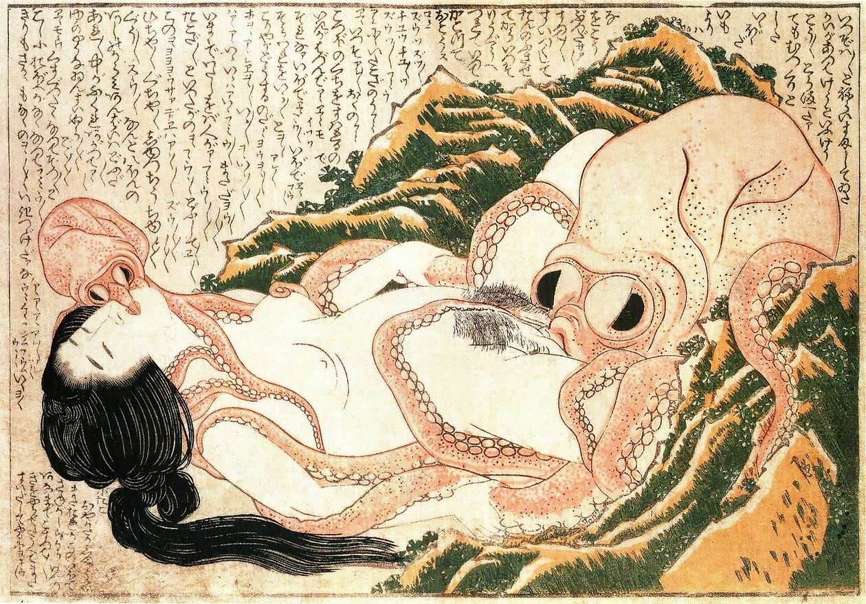 A halászfeleség álma alkotó: Katsushika Hokusai