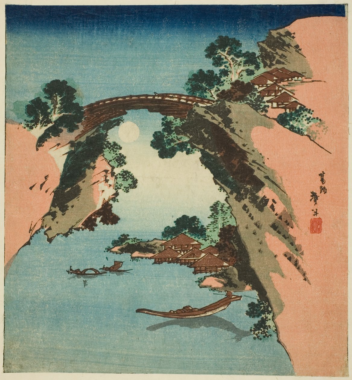 Majomhíd alkotó: Katsushika Taito II