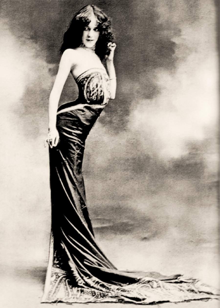 Edith La Sylphe portréja (fotó) alkotó: Alec Hunter